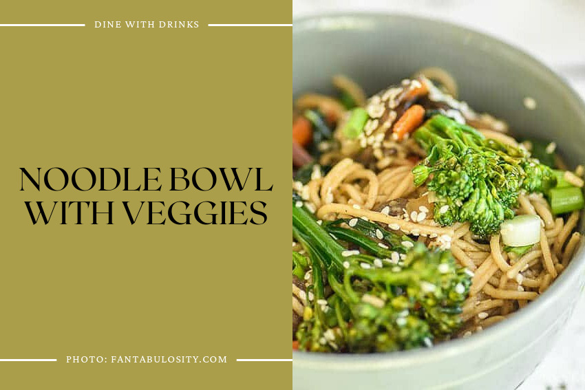 Noodle Bowl With Veggies