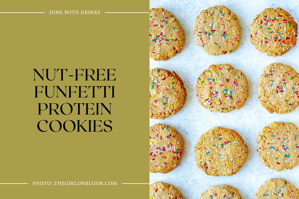 Nut-Free Funfetti Protein Cookies
