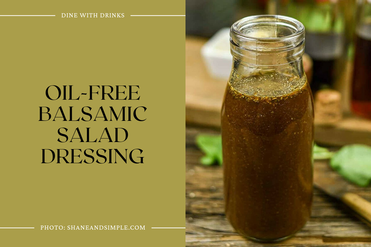 Oil-Free Balsamic Salad Dressing