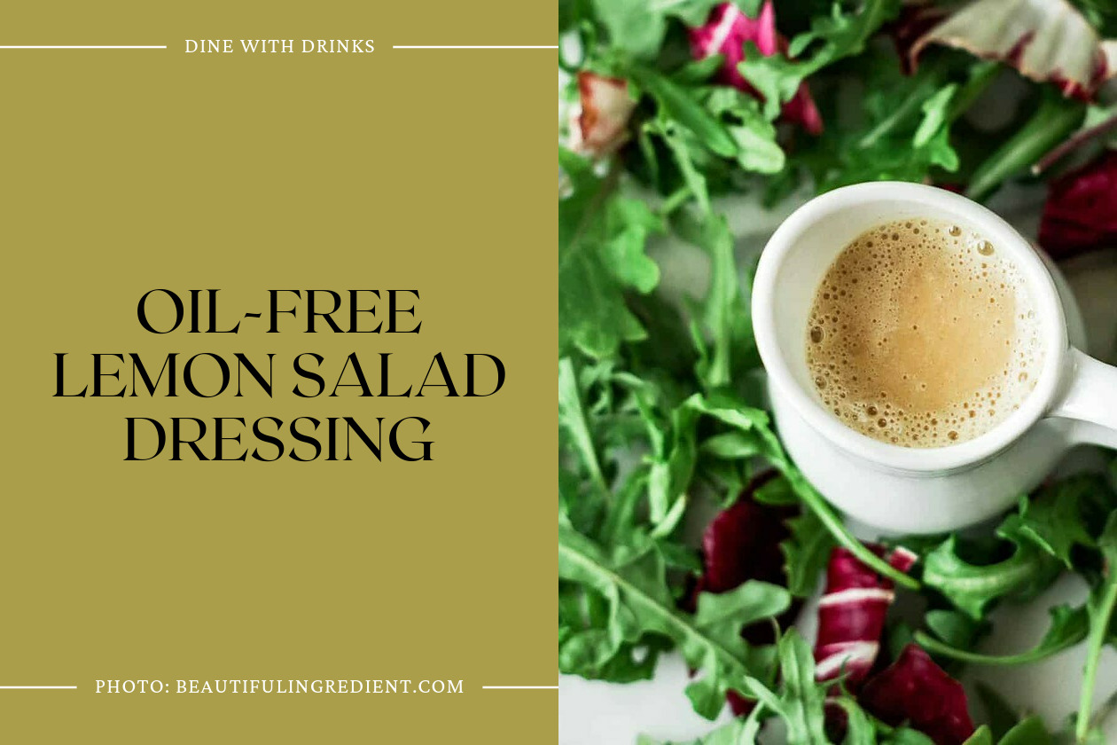 Oil-Free Lemon Salad Dressing