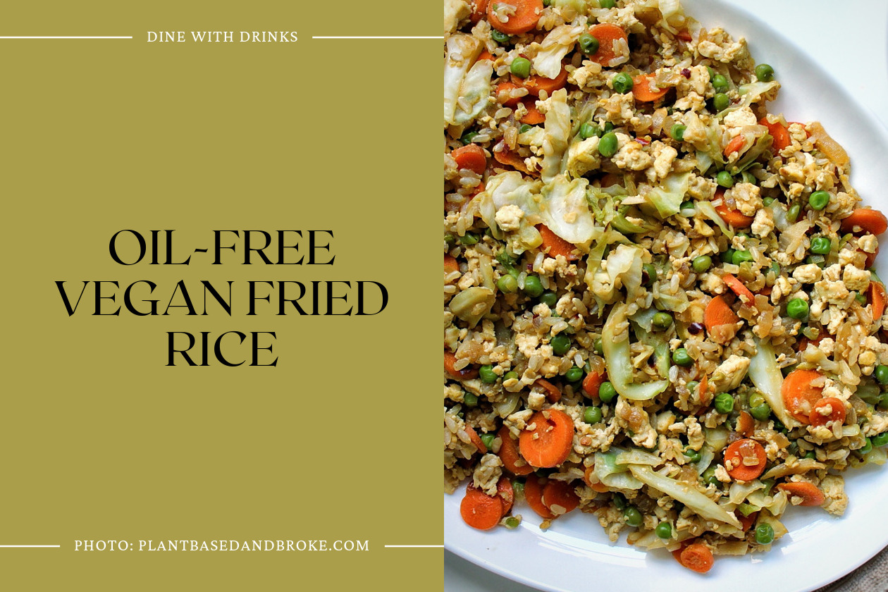Oil-Free Vegan Fried Rice