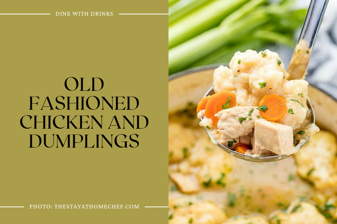 Old Fashioned Chicken And Dumplings