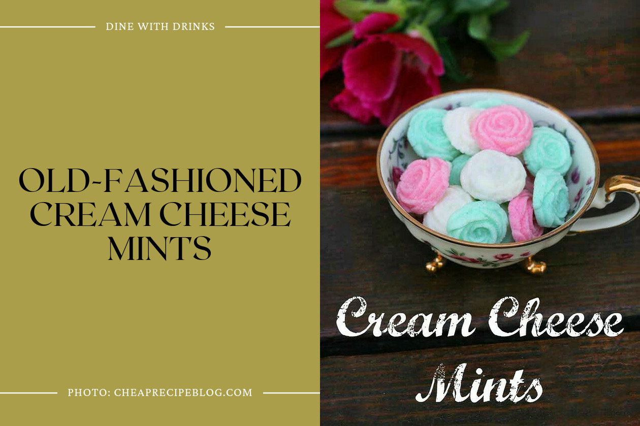 Old-Fashioned Cream Cheese Mints