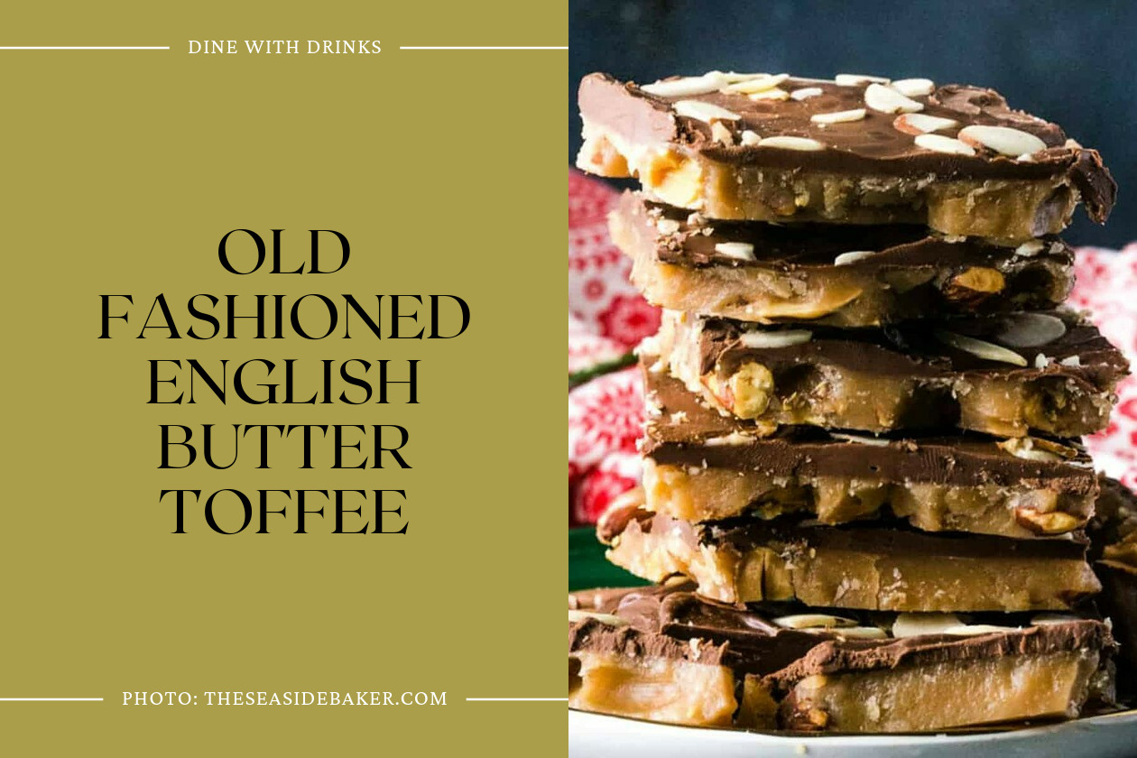Old Fashioned English Butter Toffee