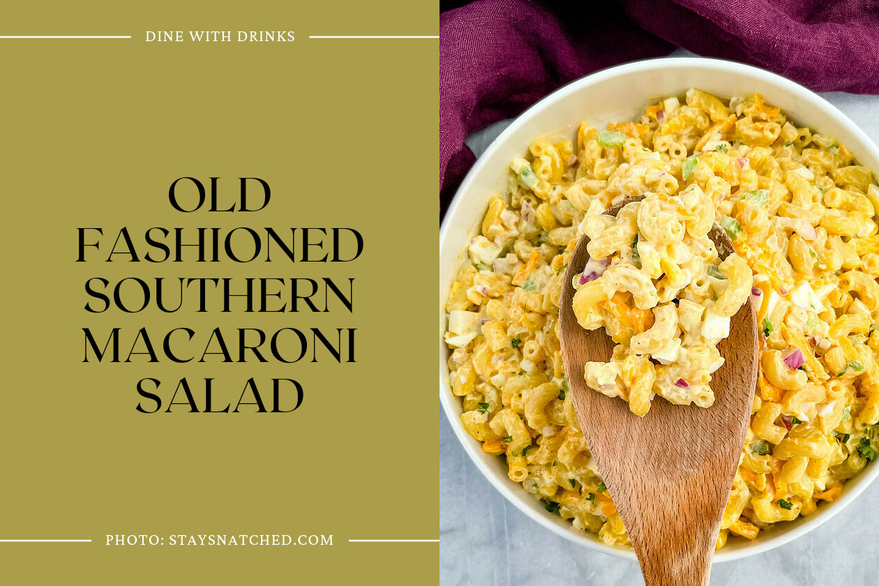 Old Fashioned Southern Macaroni Salad