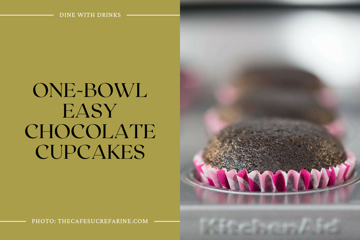 One-Bowl Easy Chocolate Cupcakes