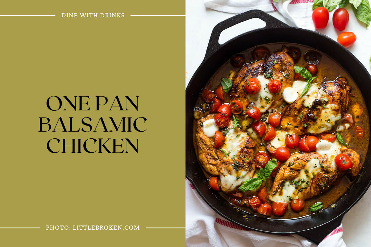 One Pan Balsamic Chicken