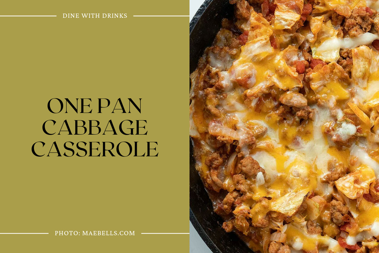 One Pan Cabbage Casserole