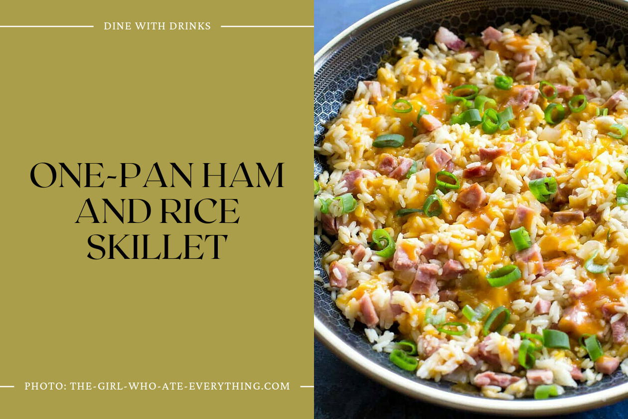 One-Pan Ham And Rice Skillet