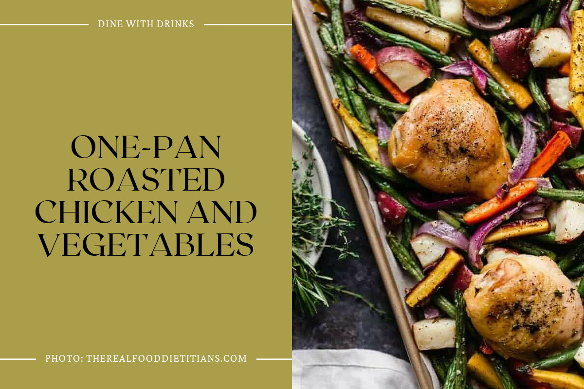One-Pan Roasted Chicken And Vegetables