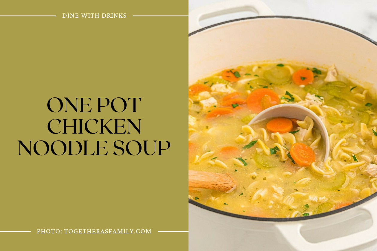 One Pot Chicken Noodle Soup