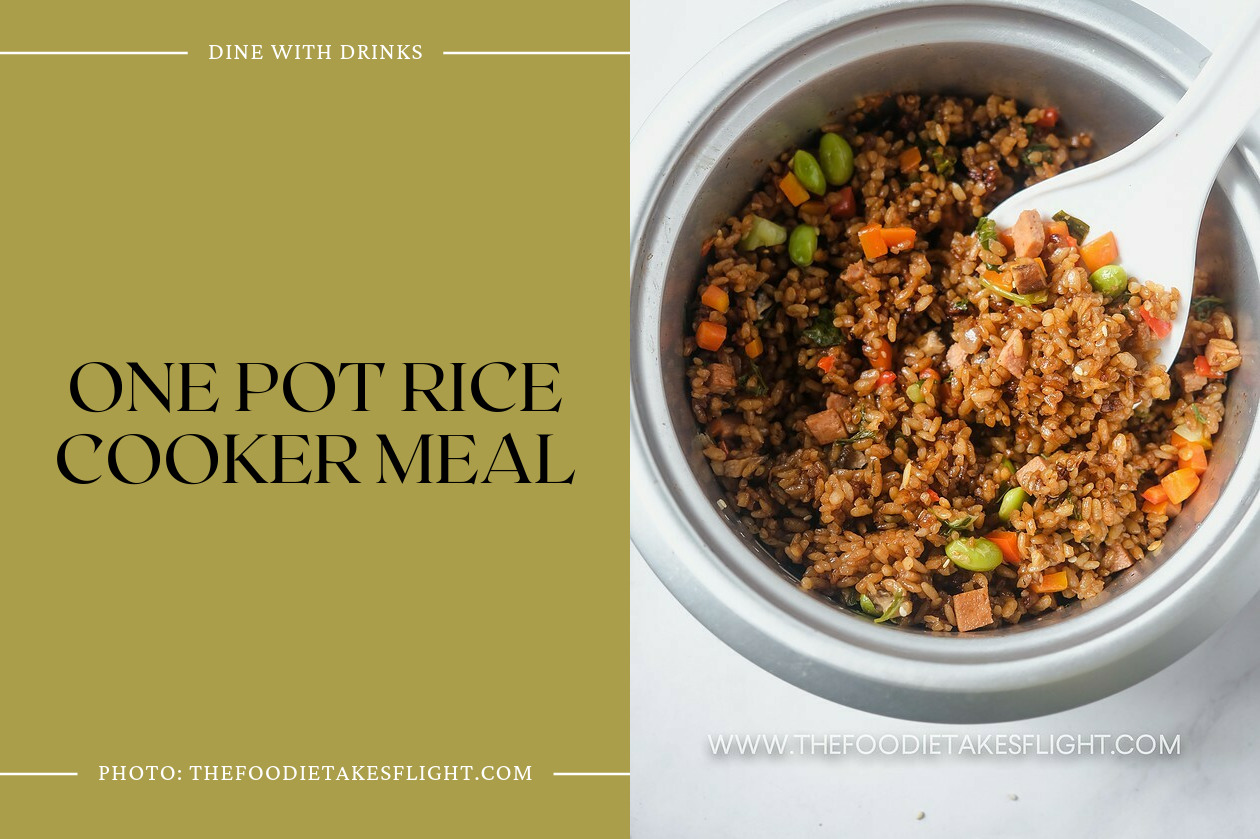 One Pot Rice Cooker Meal