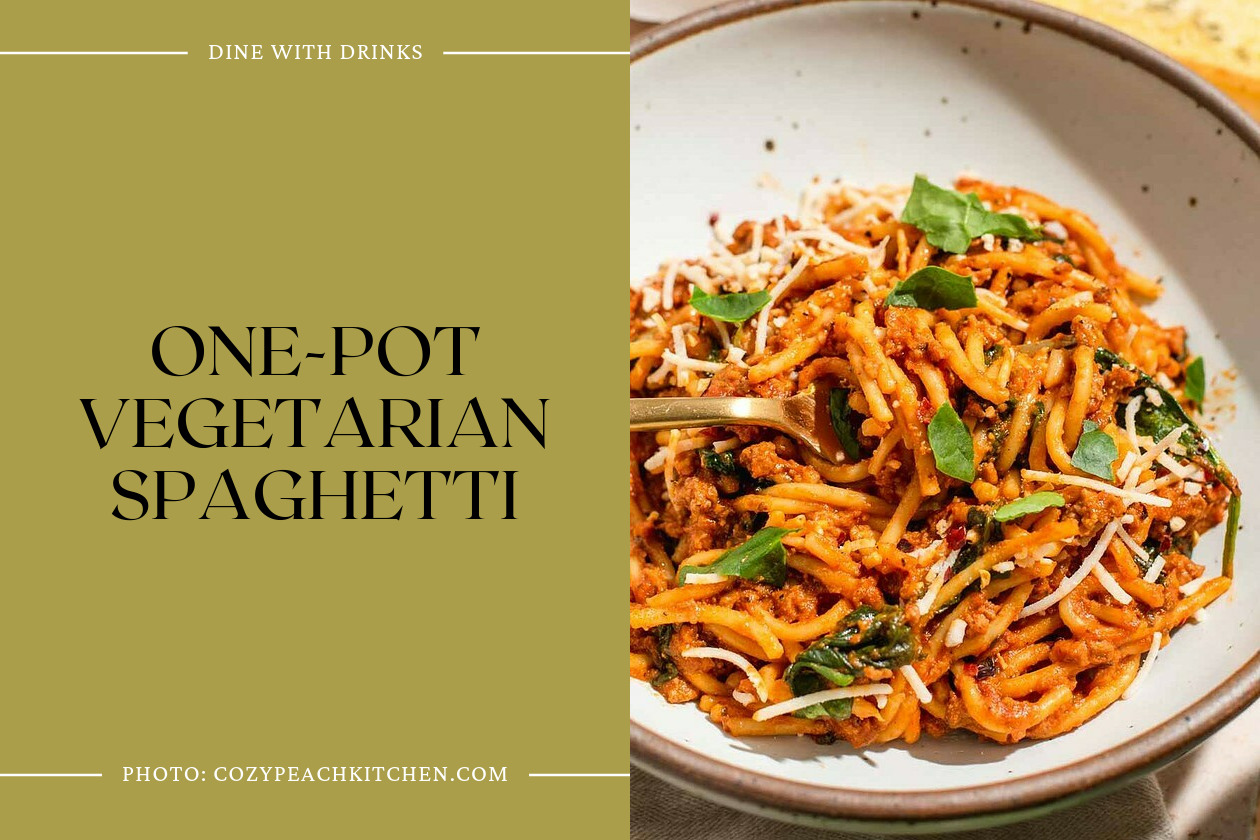 One-Pot Vegetarian Spaghetti
