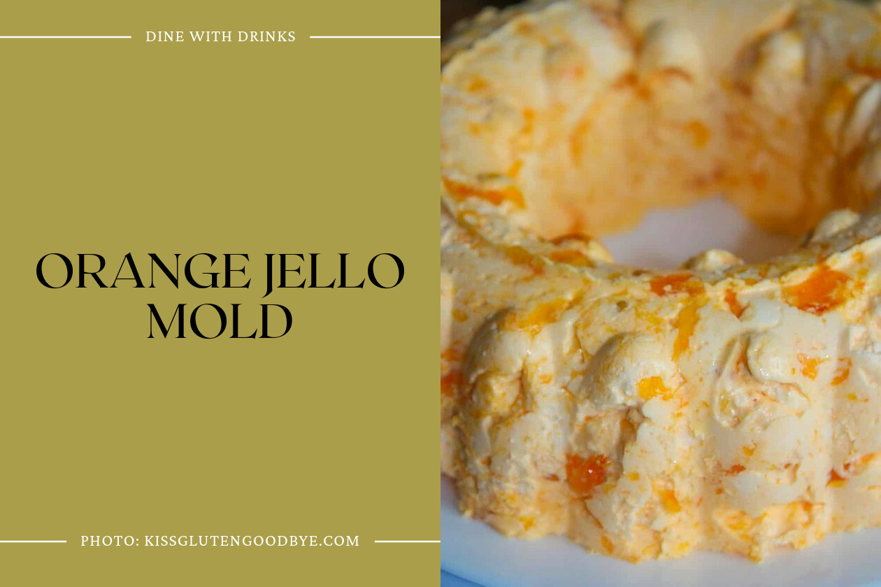 Orange Jello Mold