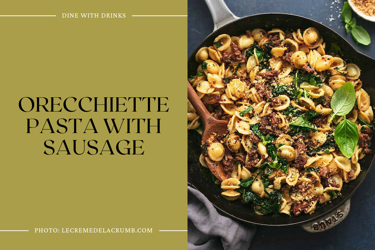 Orecchiette Pasta With Sausage