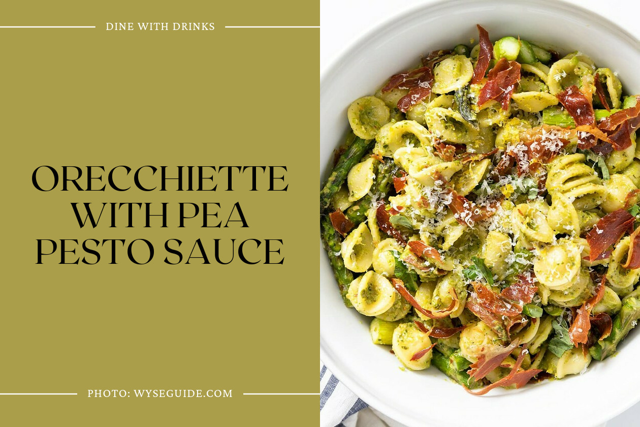 Orecchiette With Pea Pesto Sauce