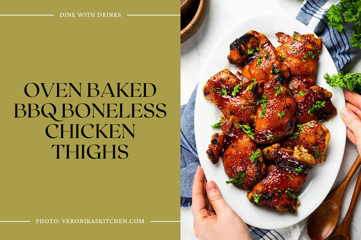 Oven Baked Bbq Boneless Chicken Thighs