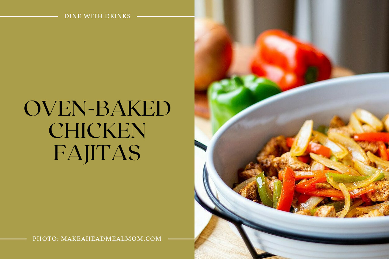 Oven-Baked Chicken Fajitas