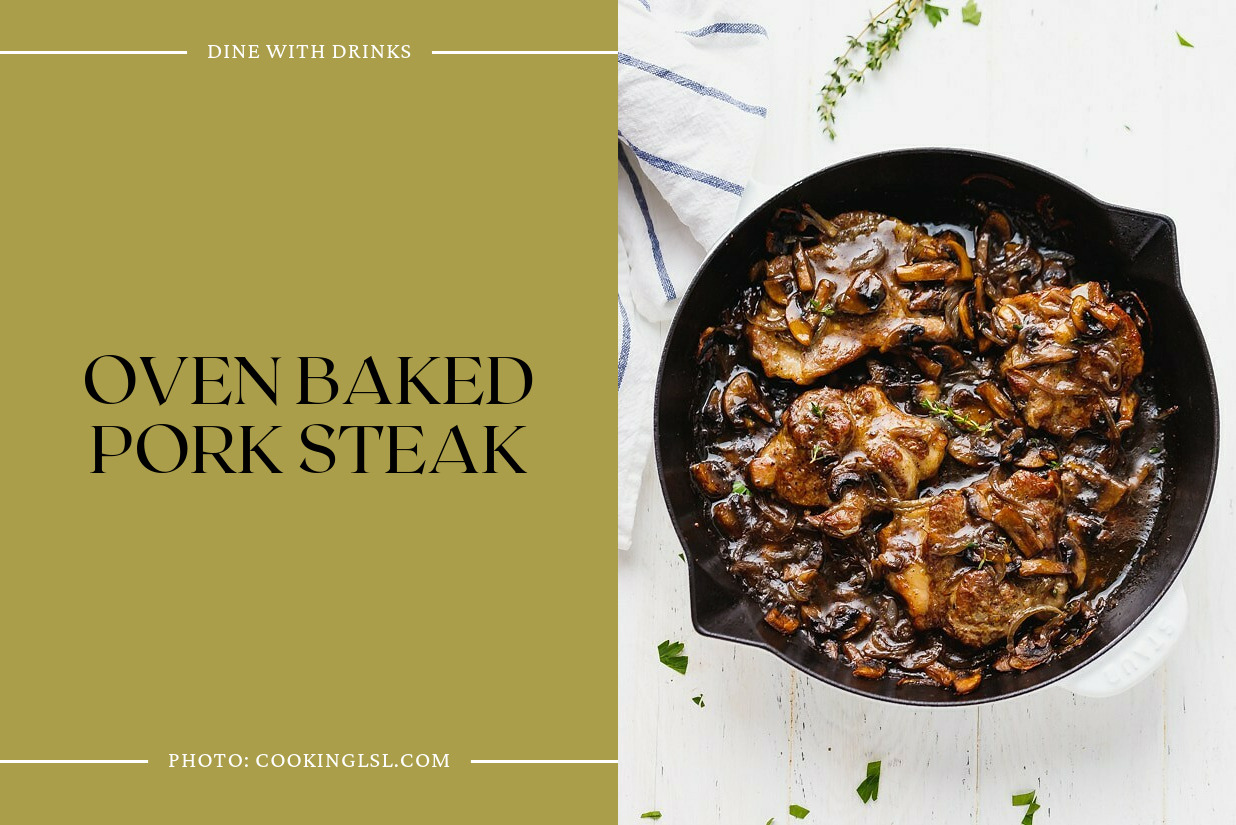 Oven Baked Pork Steak