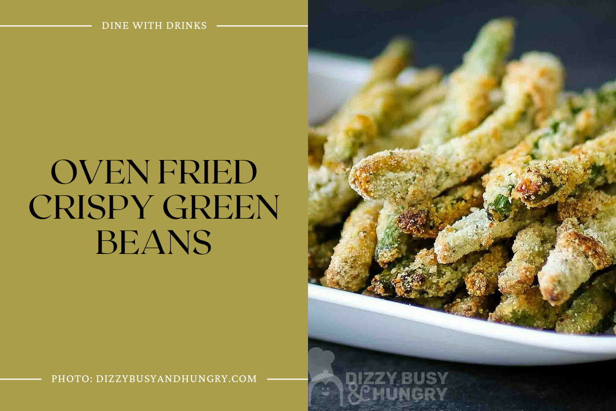 Oven Fried Crispy Green Beans