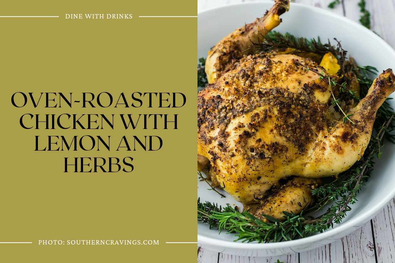 Oven-Roasted Chicken With Lemon And Herbs
