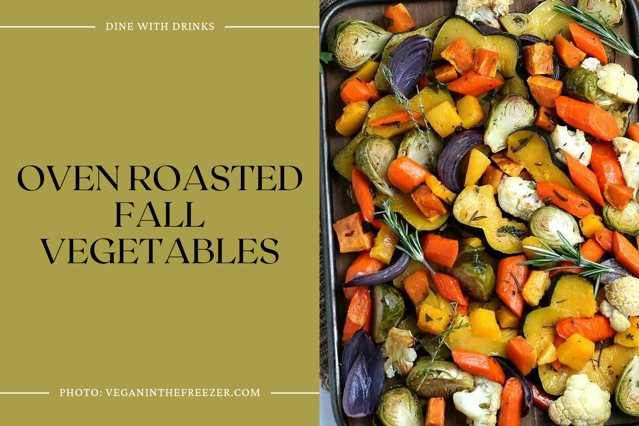 Oven Roasted Fall Vegetables