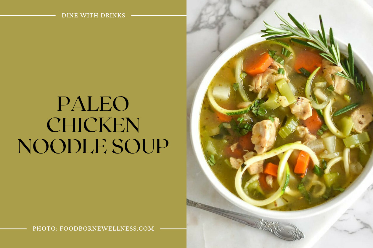 Paleo Chicken Noodle Soup
