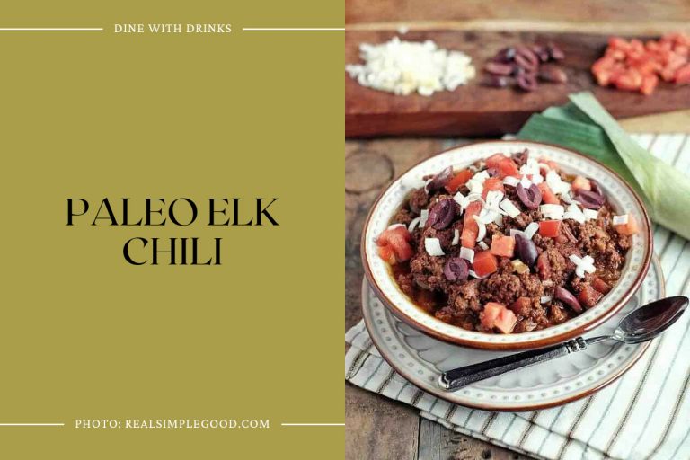 35 Ground Elk Recipes Unleash Your Inner Wild Chef DineWithDrinks   Paleo Elk Chili 768x512 