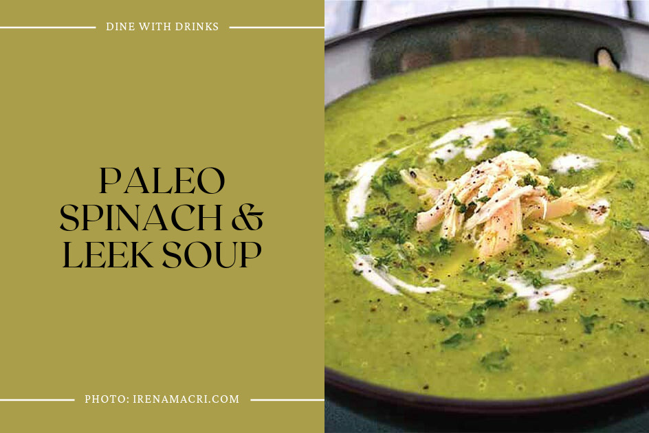 Paleo Spinach & Leek Soup