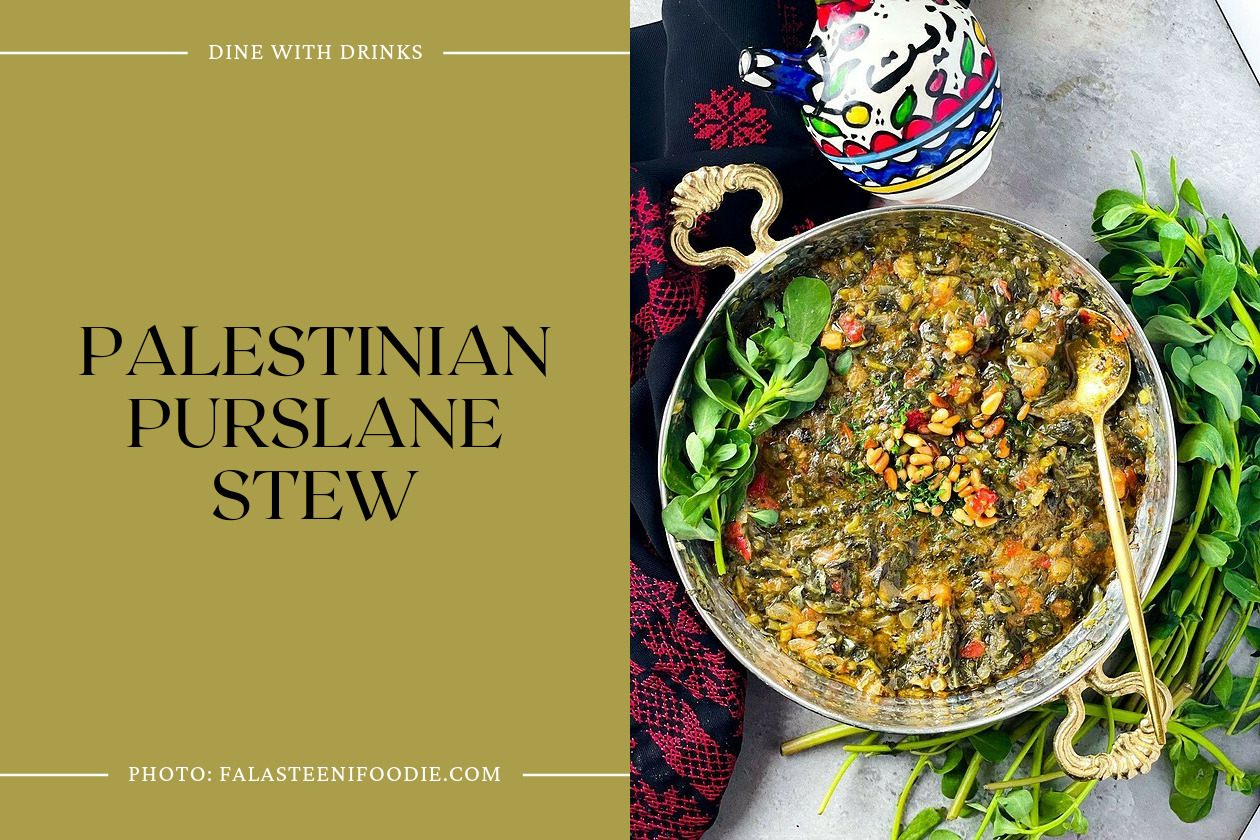 Palestinian Purslane Stew