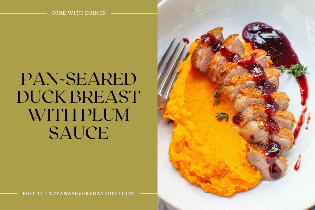 Pan-Seared Duck Breast With Plum Sauce