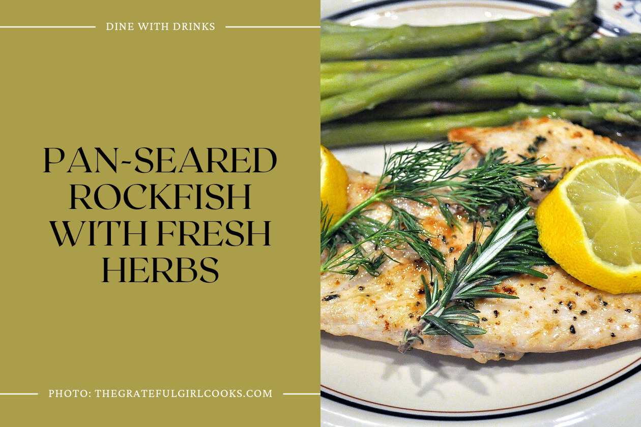 Pan-Seared Rockfish With Fresh Herbs