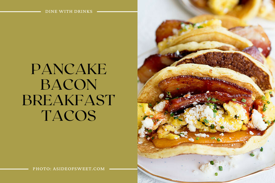 Pancake Bacon Breakfast Tacos