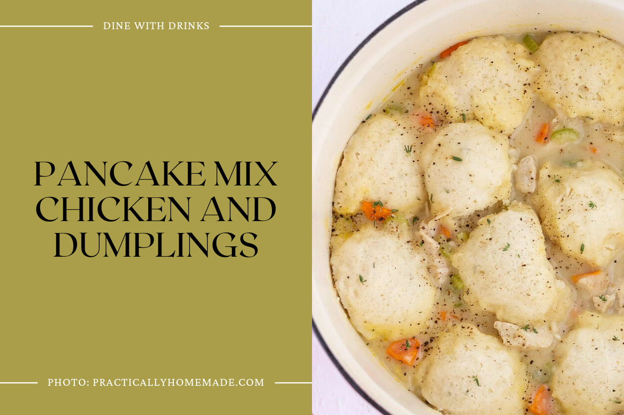 Pancake Mix Chicken And Dumplings