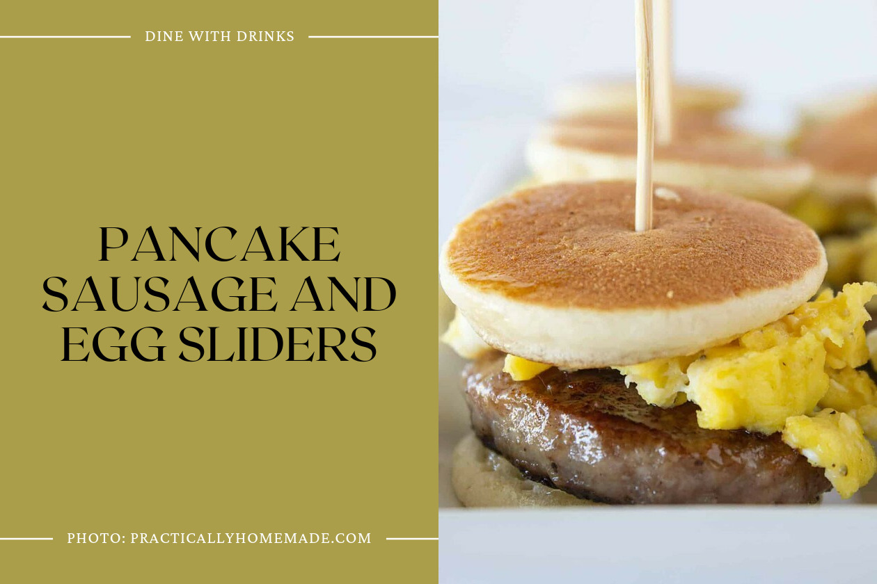 Pancake Sausage And Egg Sliders