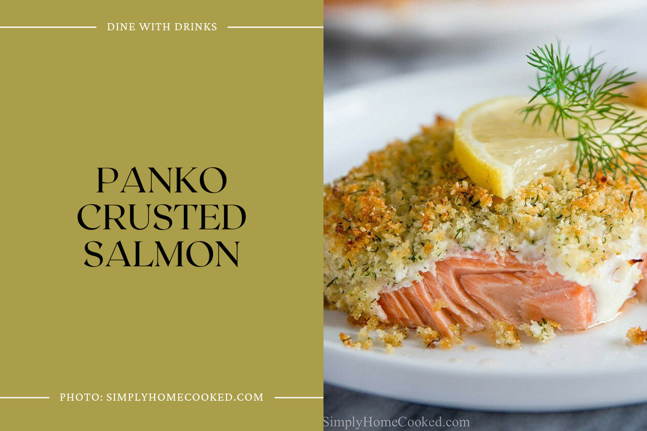 Panko Crusted Salmon