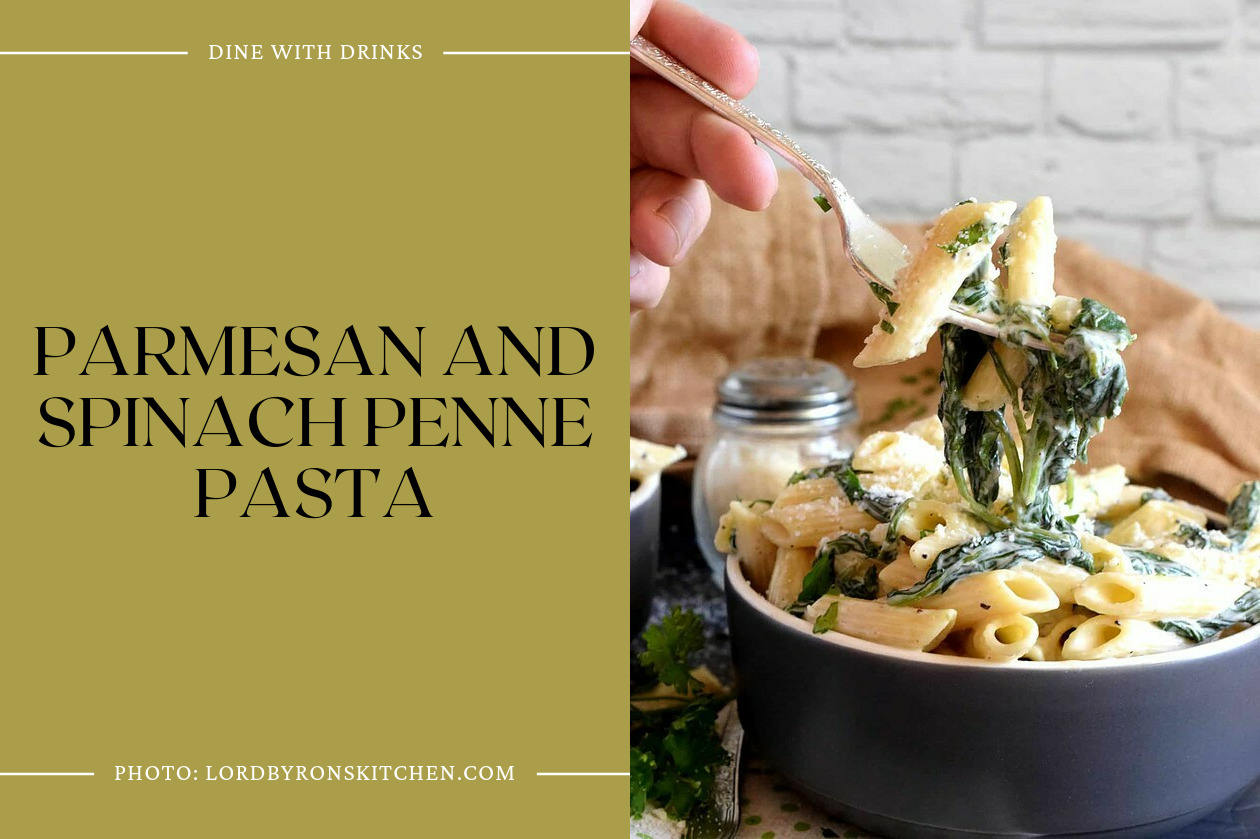 Parmesan And Spinach Penne Pasta