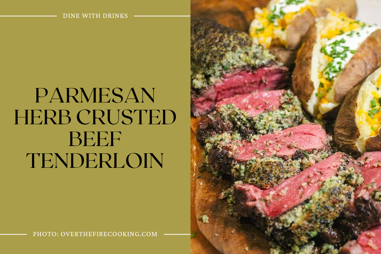 Parmesan Herb Crusted Beef Tenderloin