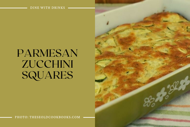 Parmesan Zucchini Squares