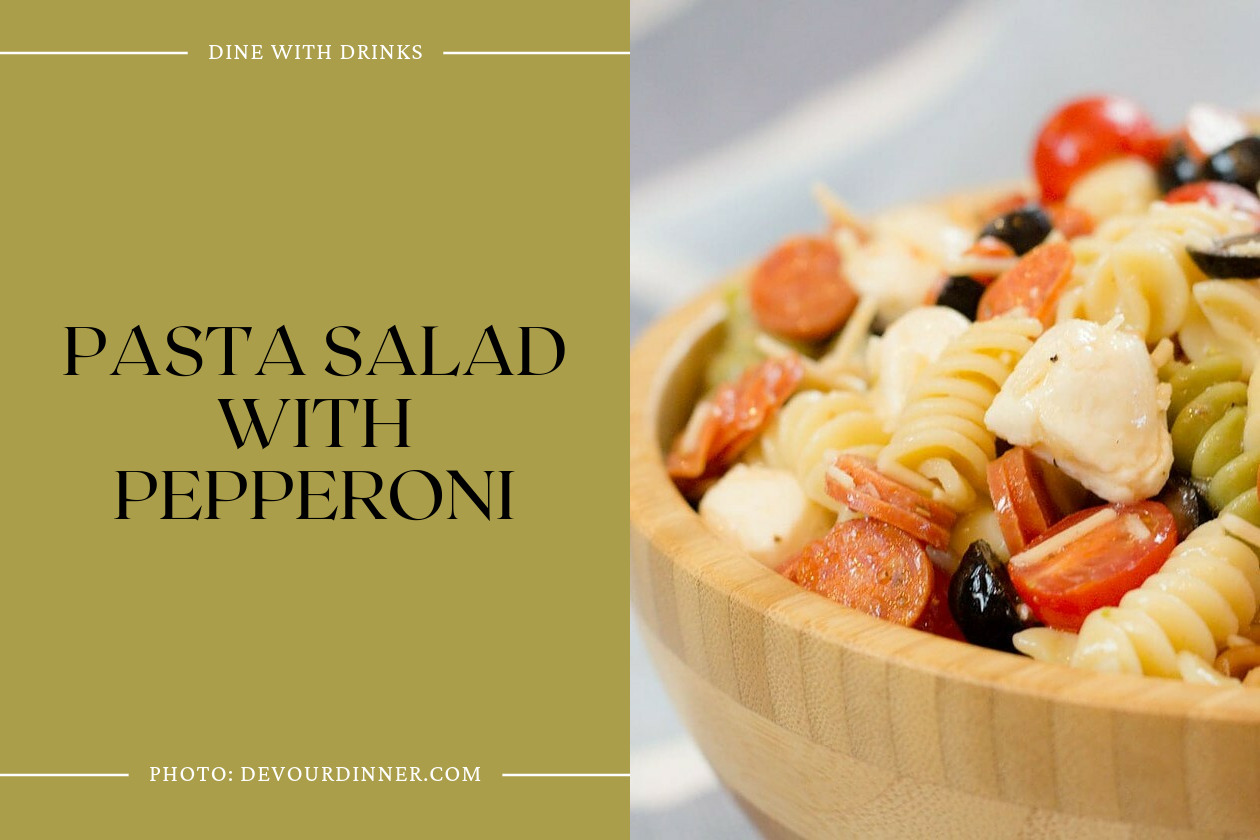 Pasta Salad With Pepperoni