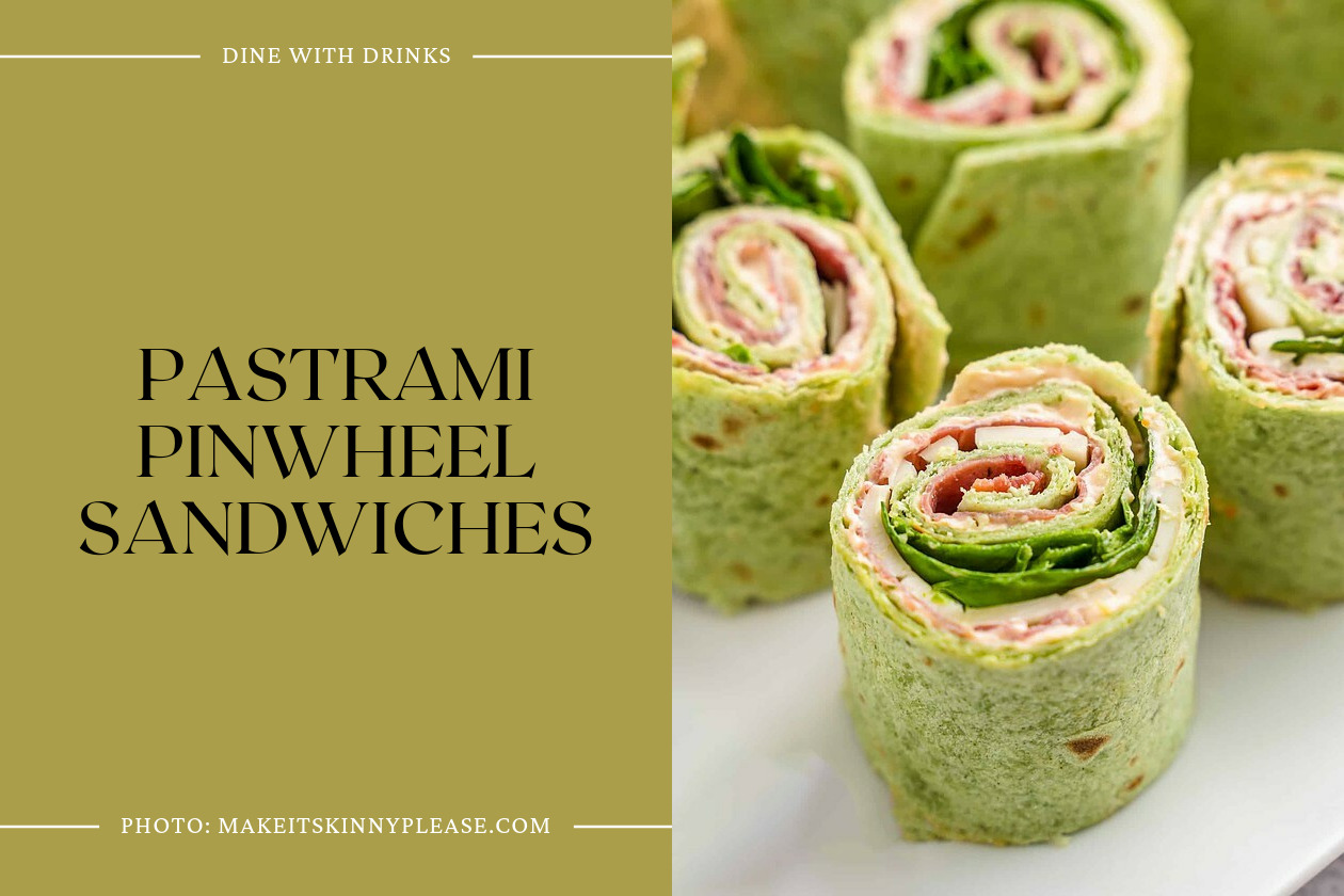 Pastrami Pinwheel Sandwiches