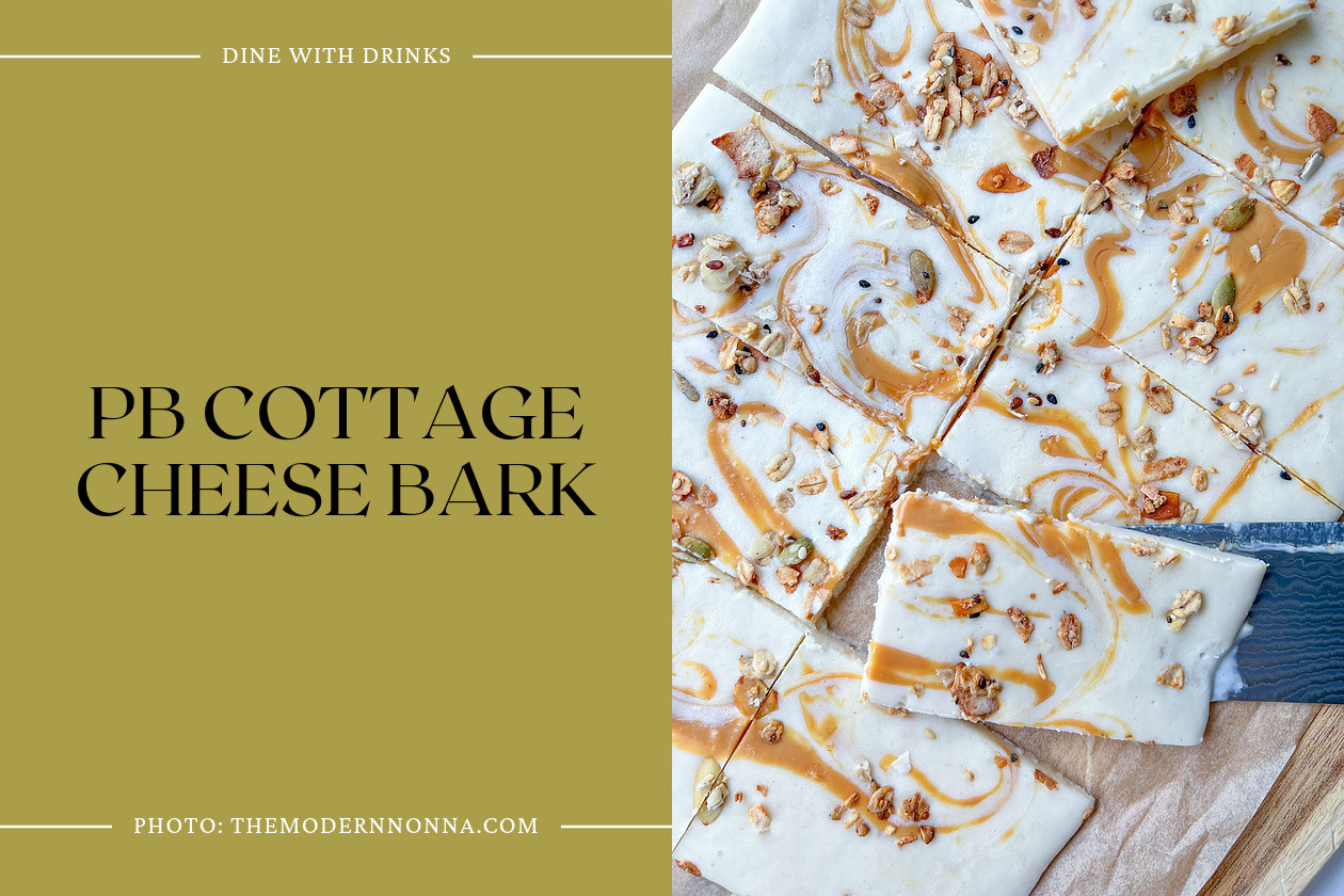 Pb Cottage Cheese Bark