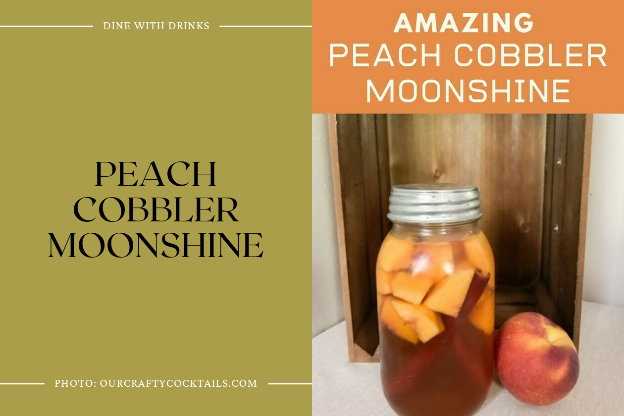 Peach Cobbler Moonshine