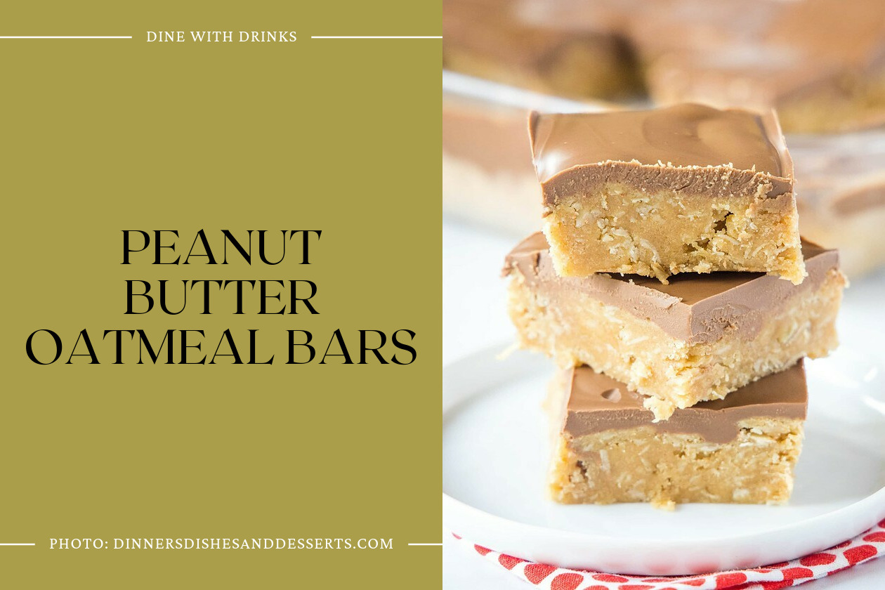 Peanut Butter Oatmeal Bars
