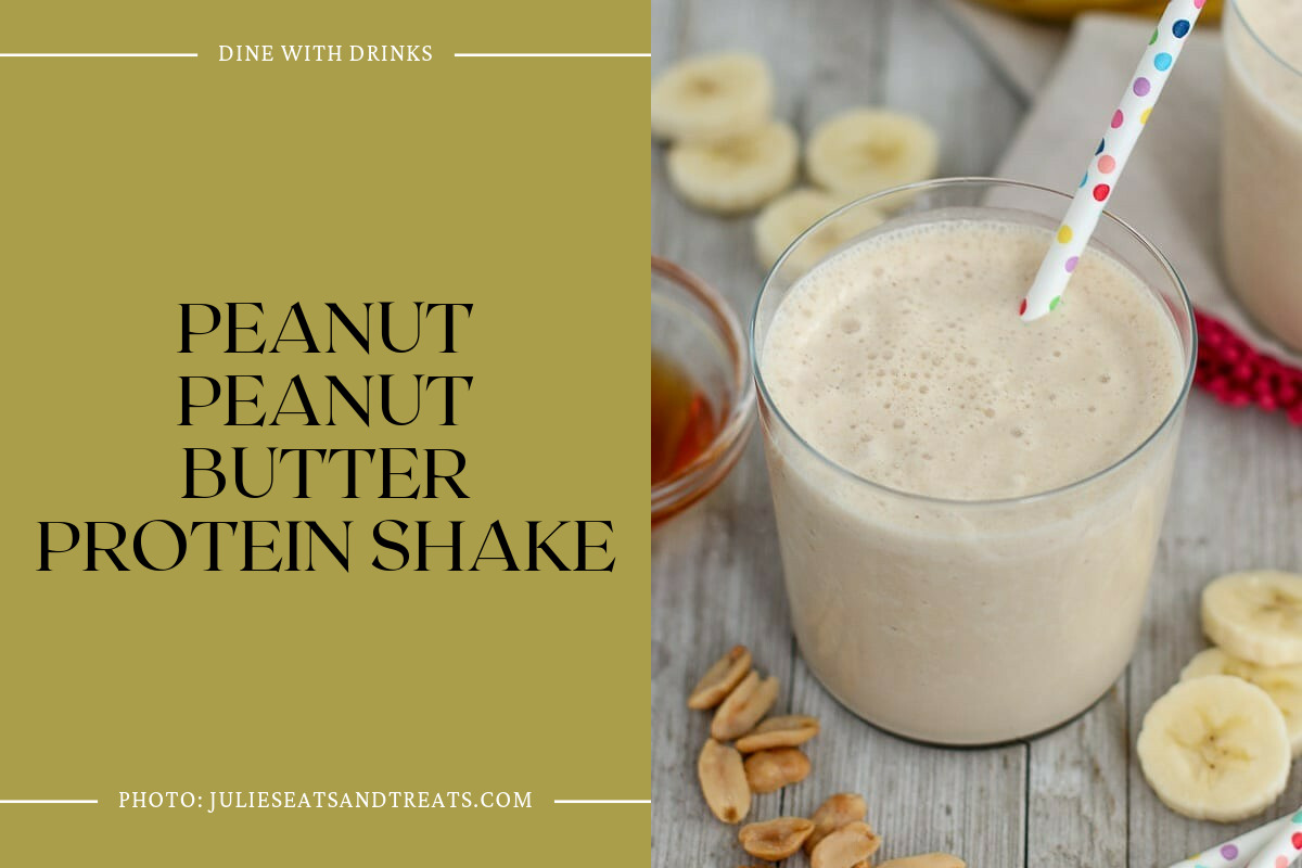 Peanut Peanut Butter Protein Shake