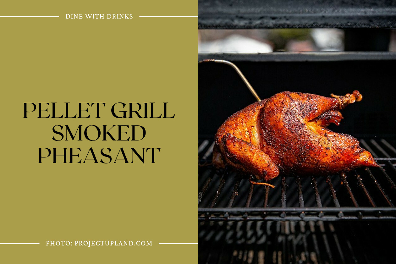 Pellet Grill Smoked Pheasant