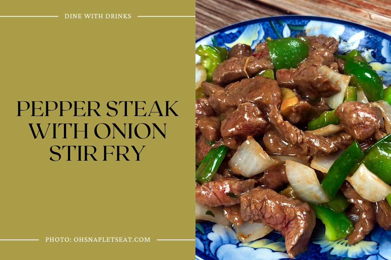 Pepper Steak With Onion Stir Fry