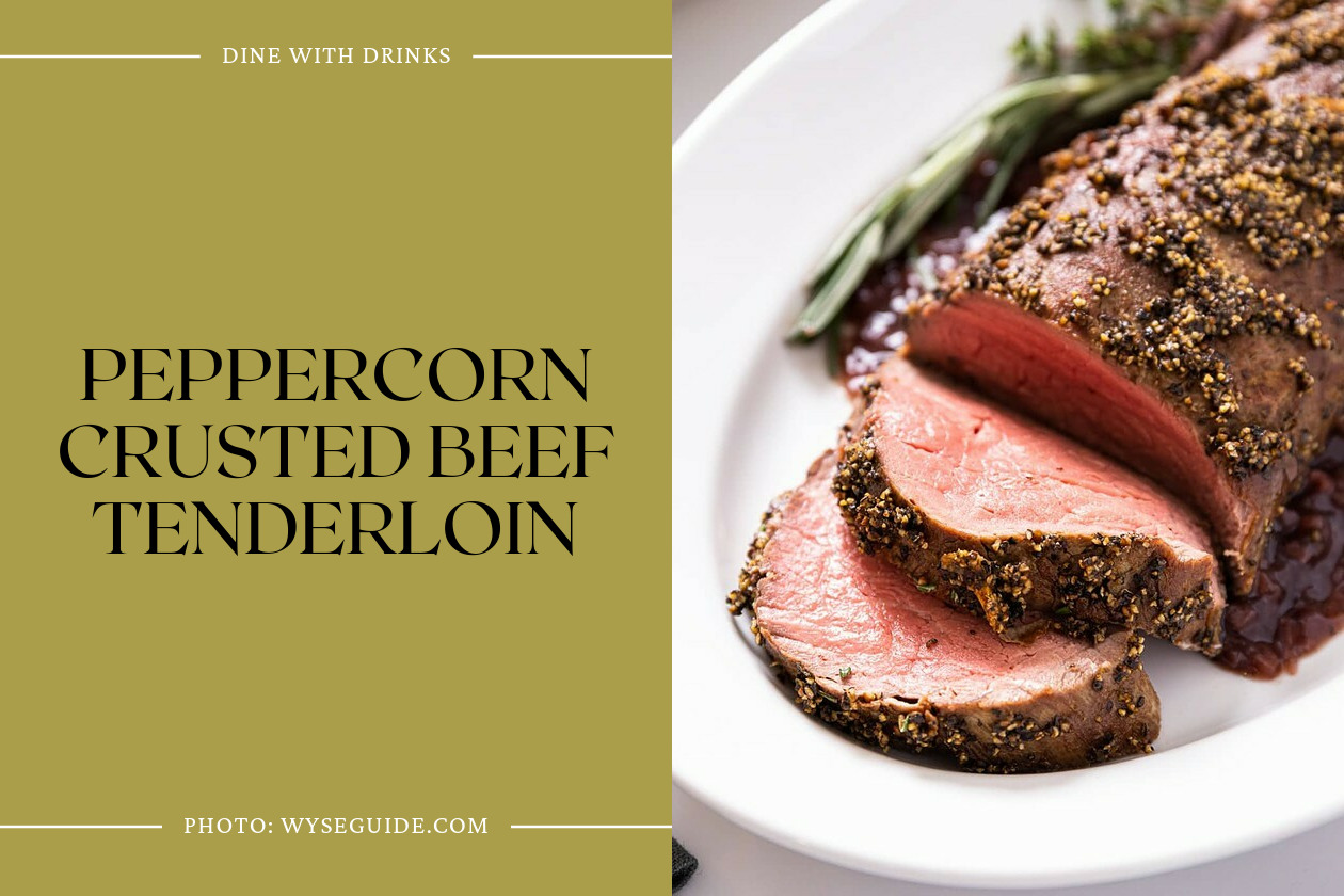 Peppercorn Crusted Beef Tenderloin