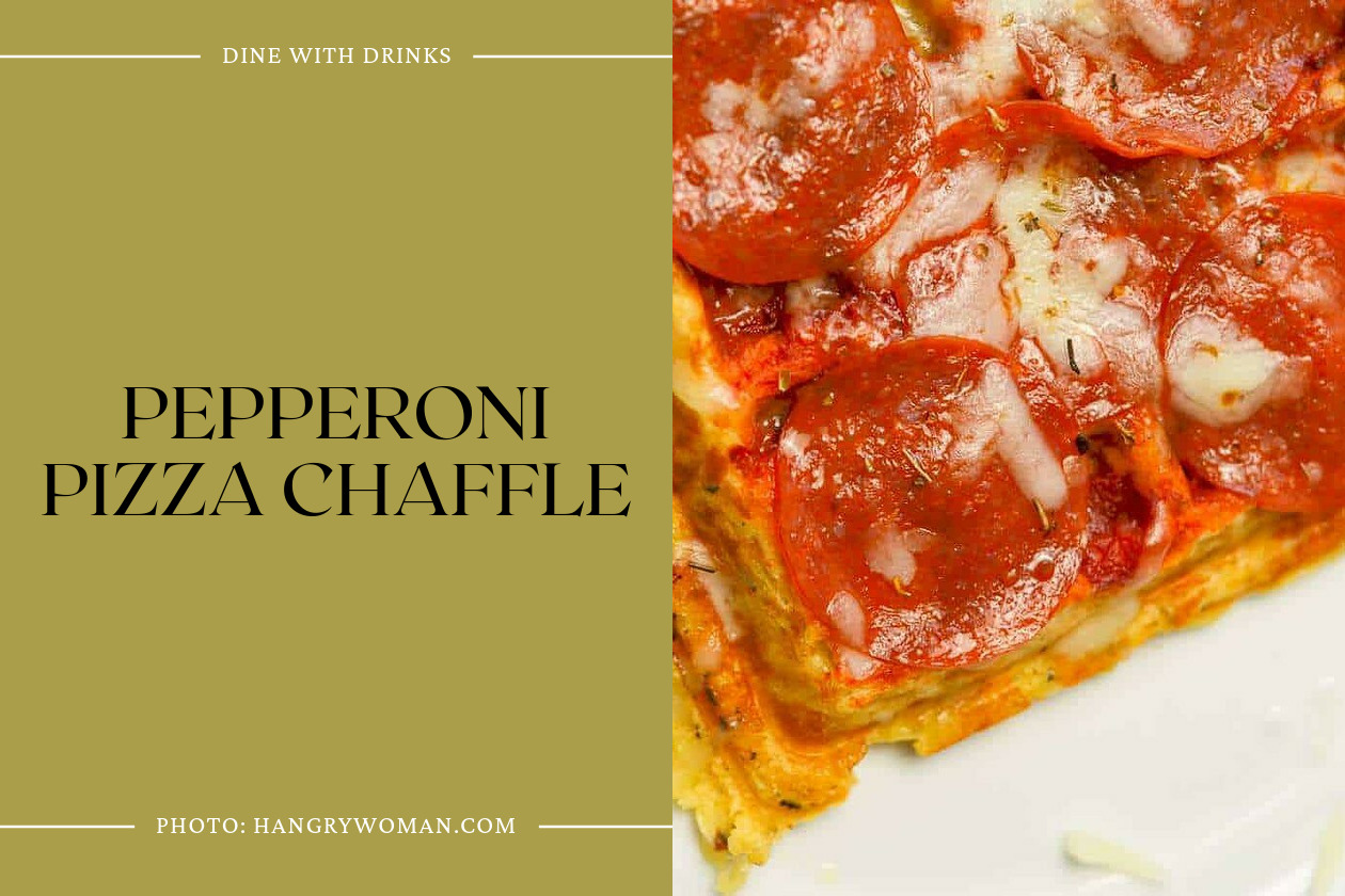 Pepperoni Pizza Chaffle