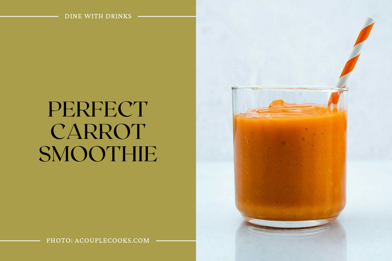 Perfect Carrot Smoothie
